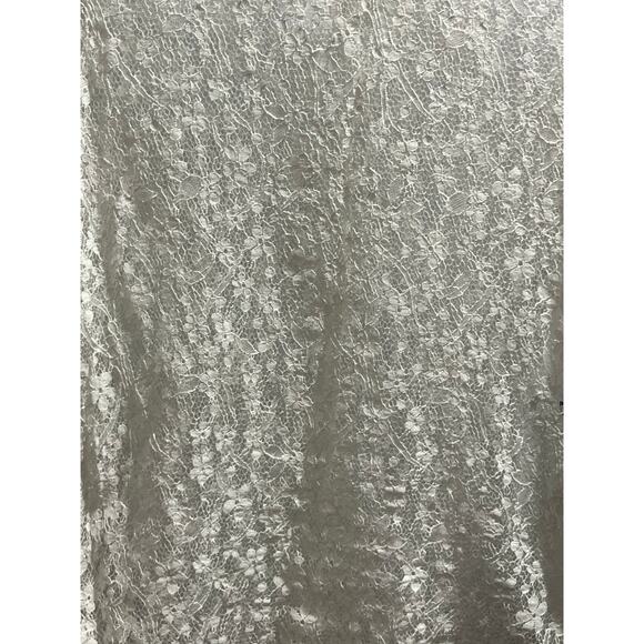 Isabel Marant Toyela White Lace Sheer Etoile Mock Neck Long Sleeve Top Size 38/6 - Picture 4 of 13